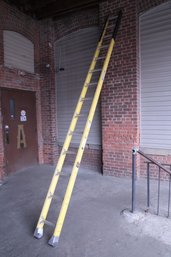 Werner 14 Foot Fiberglass Manhole Ladder