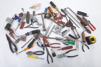Group Of Various Hand Tools