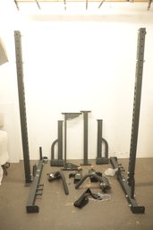 Torque Fitness Customizable High Squat Rack With Many Accessories