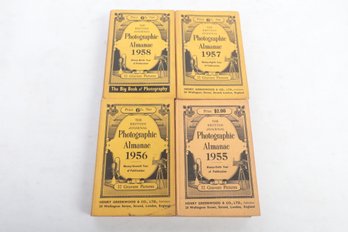 4 Photographic Almanac  Books 1955-1958 The British Journal