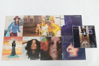 9 Albums Carly Simon- Linda Ronstadt- Maria Muldaur- Judy Collins- Joni Mitchell & More