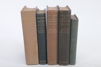 Vintage Scholarly Books About Historical Women,  Biography