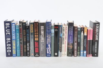 Over 20 BooksMixed  Lot Of True Crime &  Detective Mysteries, Etc.