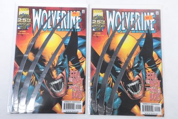 Lot Of 2 Wolverine #145 25th Anniversary Comic Books