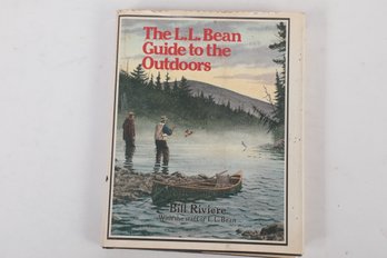 1981 1st Edition 'The L.L. Bean Guide To The Outdoors' With Dust Jacket Bill Riviere & Staff