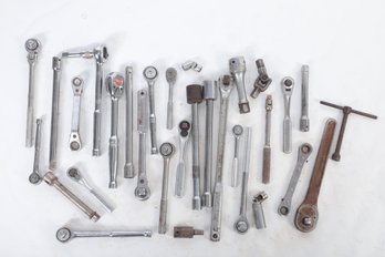 Group Of Ratchet Wrenches