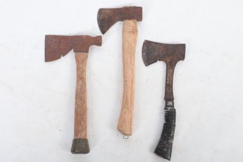 Group Of 3 Hatchets Axe