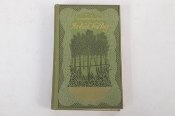 1896 1st Edition 'For Each New Day' Mary A Lathbury