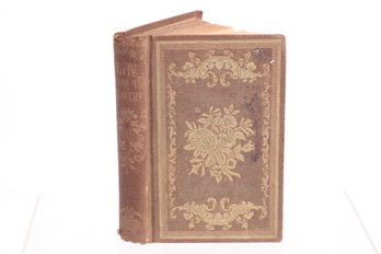 Life Among The Flowers , Poetry , 1858 , By Laura Greenwood , 1st Ed.