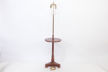 Nininger & Co Mottled Brown And Gold Floor Lamp