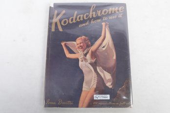 1940 Kodachrome & How To Use It First Printing HC Rare DJ