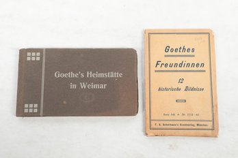 Tourist View Book Goethes Freundinnen 12 Historische Bildnisse Serie 146 # Nr. 175364. F. A. Ackermann's Kuns