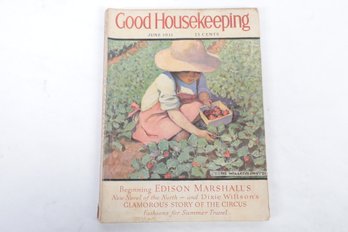 Vintage Magazine Good Housekeeping, June, 1931  Jessie W. Smith Cover
