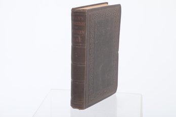 D Bible:  A Commentary On The Gospels Of Matthew & Mark, By John Owen, With Map, 1857