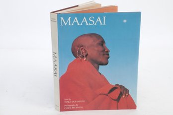 AFRICA Maasai Book, Color Images, Large HC DJ