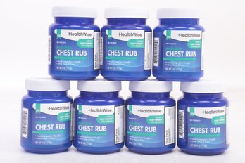 7 Heathwise Chest Rub 4oz  Exp. 4/25