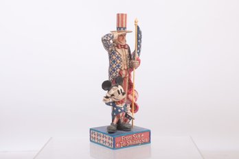 Jim Shore: Disney Mickey Mouse Statue 'From Sea To Shining Sea' #4004152