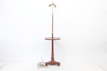 Nininger & Co Mottled Brown And Gold Floor Lamp