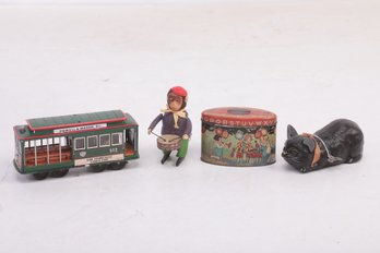 Tin Toy Box Lot