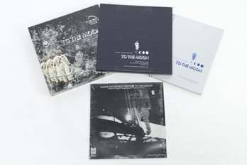 Man's Incredible Venture To The Moon LP & 1969 Time/Life To The Moon Book & 6 LPs Box Set