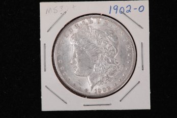 1902-O Morgan Silver Dollar - Labeled MS?