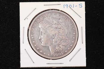 1901-S Morgan Silver Dollar