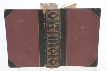1868 AN ILLUSTRATED HISTORY THE HOLY BIBLE: BEINGACODSECTEDACCOUNTOFTHE REMARKABLE EVENTS AND DISTINGUISHED CH