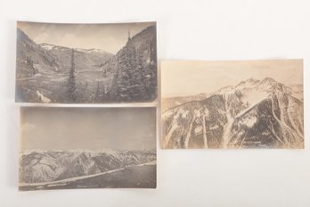 3 1920-30's Photographs Believed To Be Ansel Adams