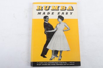 1956 Dance Book WITH 2 RECORDS  RUMBA MADE EASY