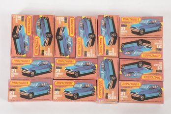 Lot Of 14 N.O.S. Matchbox Cars From The Early 1980's