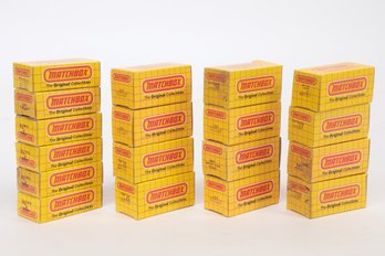 Lot Of 18 N.O.S. Matchbox Cars From The Early 1980's