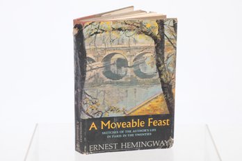 1964 Ernest Hemingway 'A Moveable Feast' With Dust Jacket
