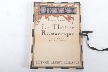 France D'antan Le Thtre Romantique 46 Loose-leaf  Plates, In Slip Case