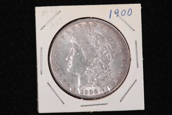 1900 Morgan Silver Dollar - Labeled XF45-AU?