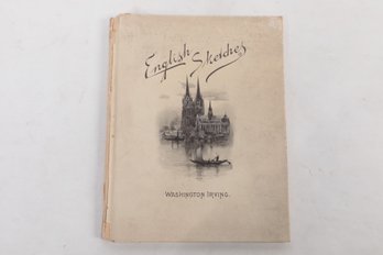 1892 'English Sketches' By Washington Irving