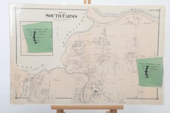 1874 Beers Atlas Map Of CT: Part Of South Farms, Town Of Middletown