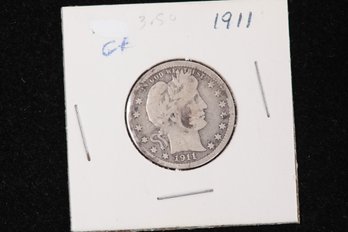 1911 Barber Head Quarter - Labeled G