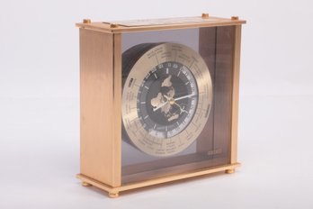 Vintage Seiko World Desk Clock