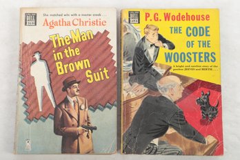 2 Vintage Mystery Stories , Incl. The Man In The Brown Suit