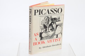 Book Arts: Picasso As Book Artist, First Edition, 1962,  Illustrated, HC DJ