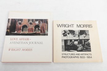Wright Morris 2 Photography Books