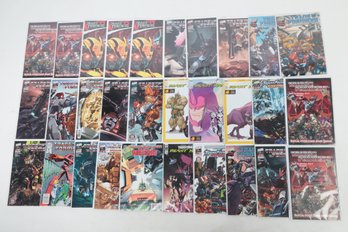 Lot Of 30 Transformers Comic Books