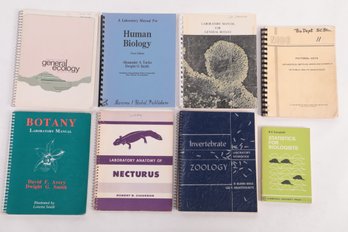 Assorted Laboratory Manuals, Lot Of 8