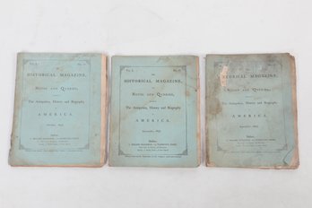 Grouping 1857 Historical Magazines