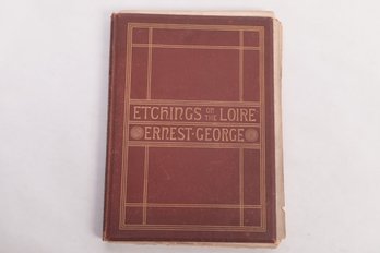 1875 Etchings On The Loire By Ernest George  20 Plates