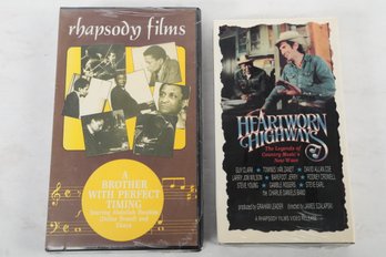 MUSIC:   Rhapsody Films, Original VHS Tapes, C 1990s South Africa
