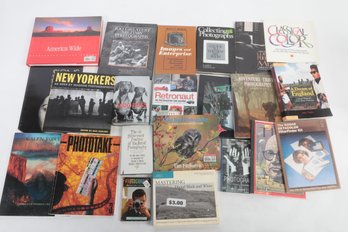 BOX LOT OF MIXED PHOTOGRAPHY BOOKS
