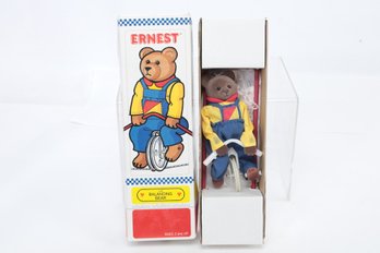 Vintage Schulling 'Ernest The Balancing Bear' Toy New In Box