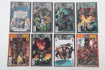 Lot Of 8 Secret Empire Comic Books