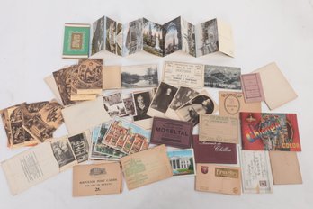 Large Grouping Early 1900's European Postcard Mailers